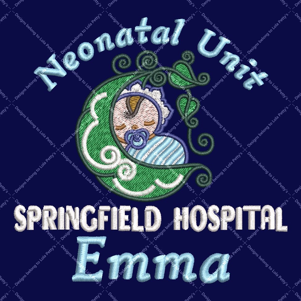 Personalised Classic Fleece Jackets With Neonatal, Paediatric & Midwifery Embroidery Designs